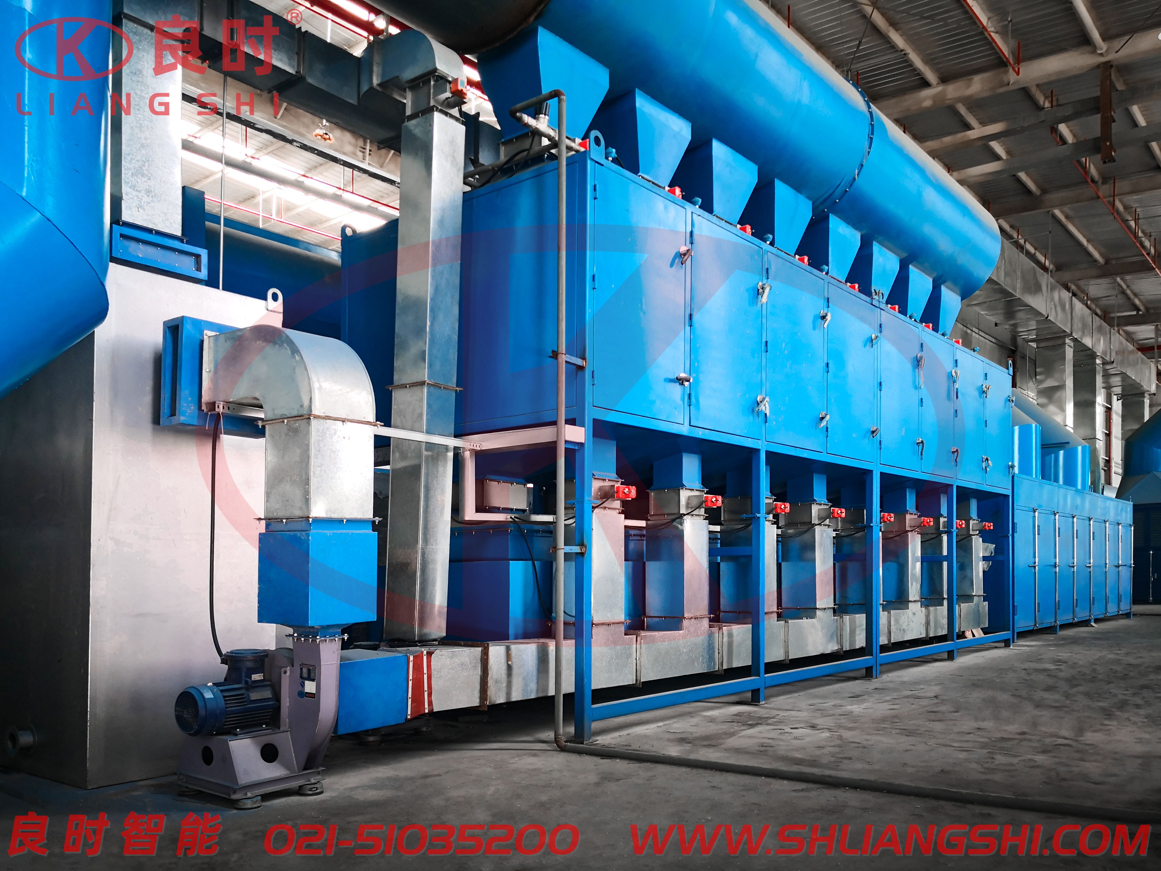 良时智能：大型全自动喷砂机